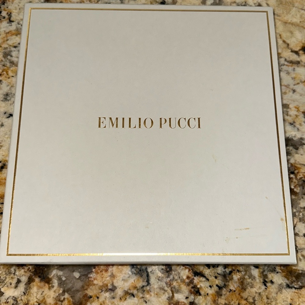 Emilio Pucci silk large scarf